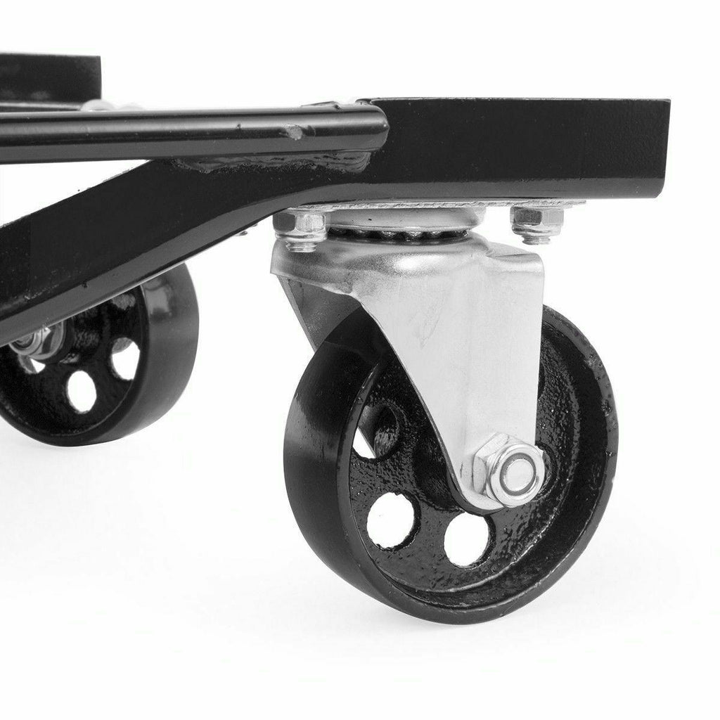 4PC Set of 1/2-ton 1000lbs Each Rolling Vehicle Auto Car Tire Dolly Wheel