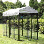Sandinrayli LarOutdoor Dog Kennel Cat Pet Shelter Waterproof Cover Shade Enclosure House Cage