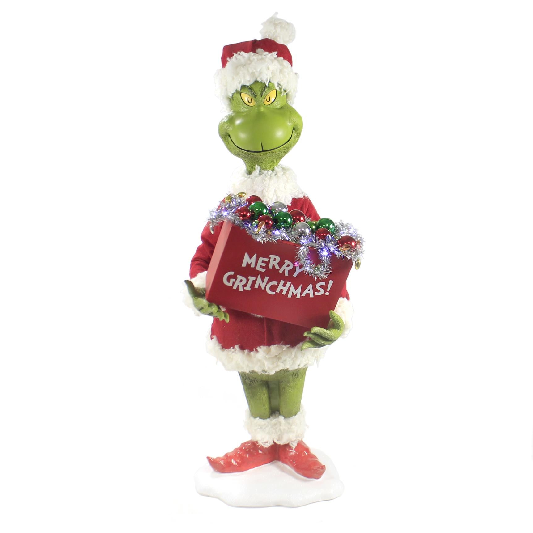 Possible Dreams Merry Grinchmas Polyresin Grinch Heart Story 6003412
