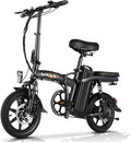 Vivi 14" Folding Electric Bike for Adults, 350W Motor Ebike, with Removable 48V 20Ah Lithium-Ion Battery, Adults Electric Bicycle for Daily Cruises, Commutes