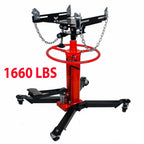 1660lbs 0.75Ton Transmission Jack 2 StaHydraulic w/ 360閹 for car  auto lift