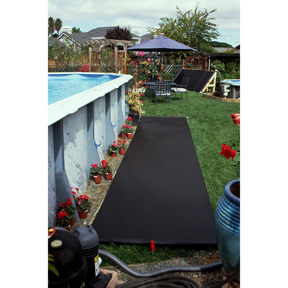 FAFCO Solar Cub Environmentally Friendly Above Ground Swimming Pool Solar Powered Heating System, 20 Foot Long