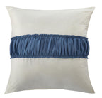 Nanshing Levitt Microfiber Super Soft 7-Piece Bedding Comforter Set, Queen, Blue