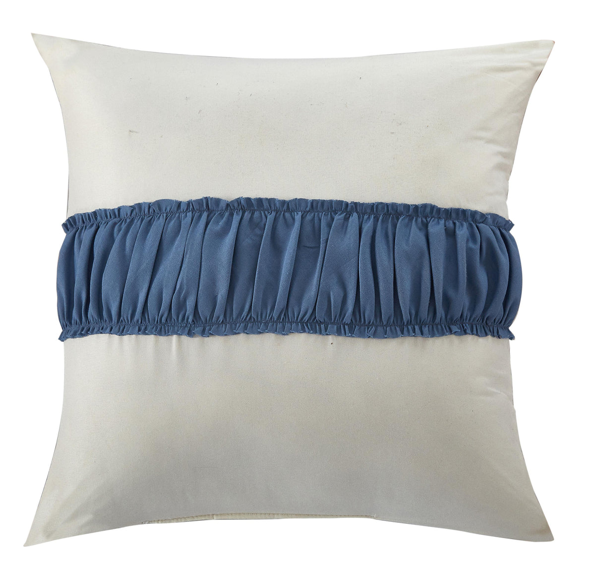 Nanshing Levitt Microfiber Super Soft 7-Piece Bedding Comforter Set, Queen, Blue