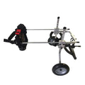 ZHIJIA Pet Disabled Wheelchair Dog Wheelchair Adjustable Size Lightweight 2 Wheel Rehabilitation Bicycle for Pet Legs