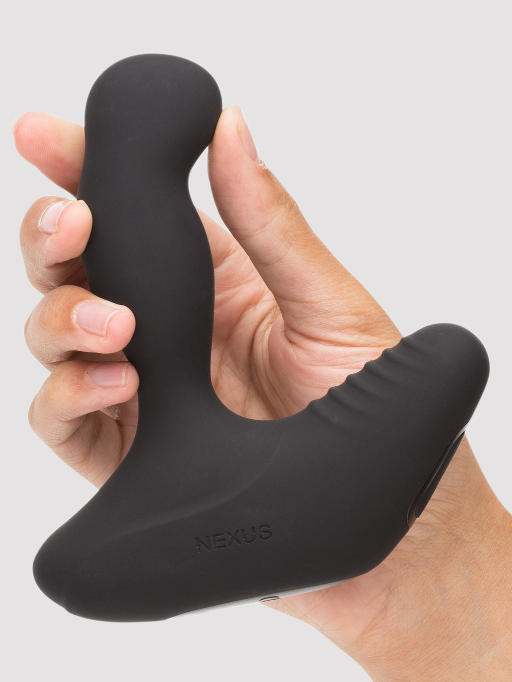 Nexus Revo Stealth Remote Control Rotating Silicone Prostate Massager, Black