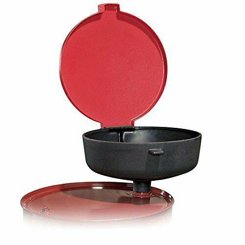 Pig Burpless LarPoly Drum Funnel | 22" Dia x 11.5" | Red | DRM138-RD
