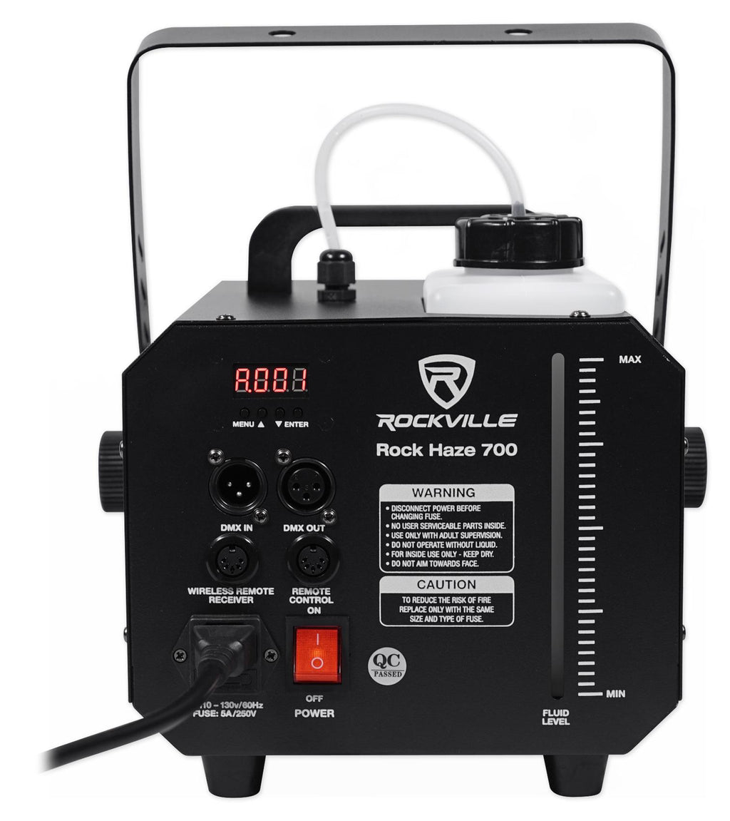 American DJ Fog Fury Jett 700W Vertical Fog Machine w/12 LED's+700 CFM Hazer