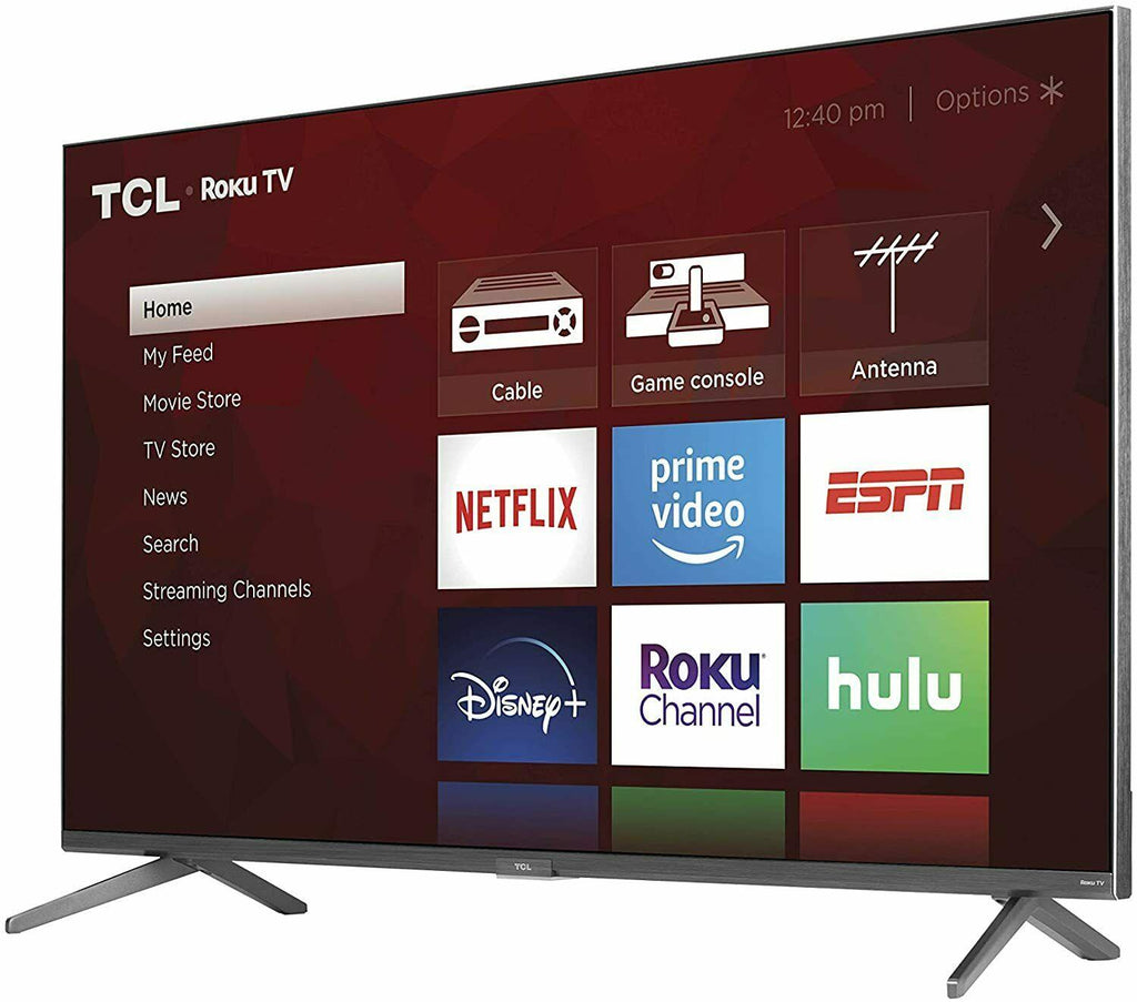 tcl 55r635 55" 4k uhd mini-led qled dolby vision hdr smart roku tv