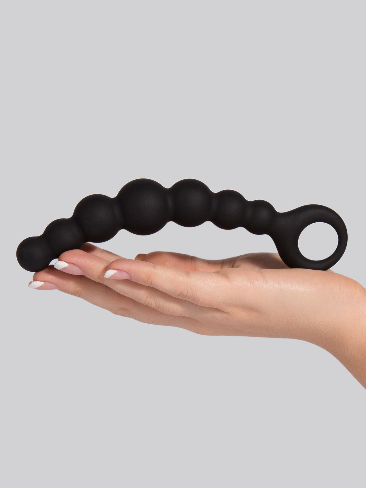 Tracey Cox Supersex Silicone Beaded Anal Prober, Black