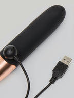 Rocks Off Powerful 10 Function Rechargeable Classic Vibrator , Black