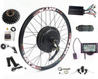 135mm Dropout 72V 2000W Rear Wheel Motor, 70-75km/h 2000W Electric Bike Kit,Electric Bicycle Conversion Kit with Mutifunction SW900 Display,72V 45A sine Wave Controller, with 7 Speed flywheel