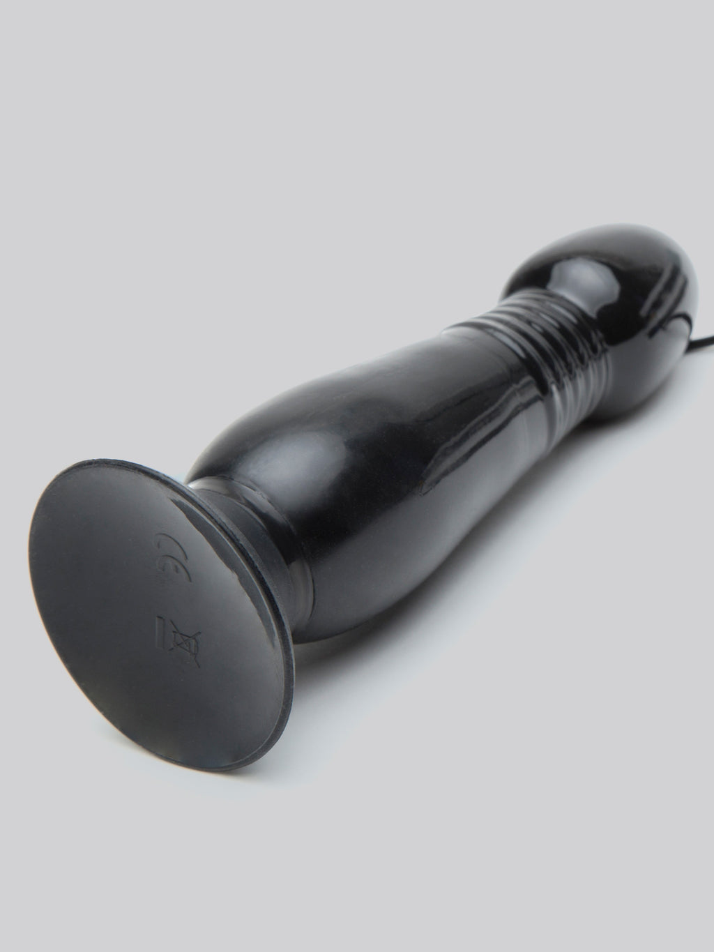 Booty Blaster 10 Function Thrusting Vibrating Butt Plug, Black