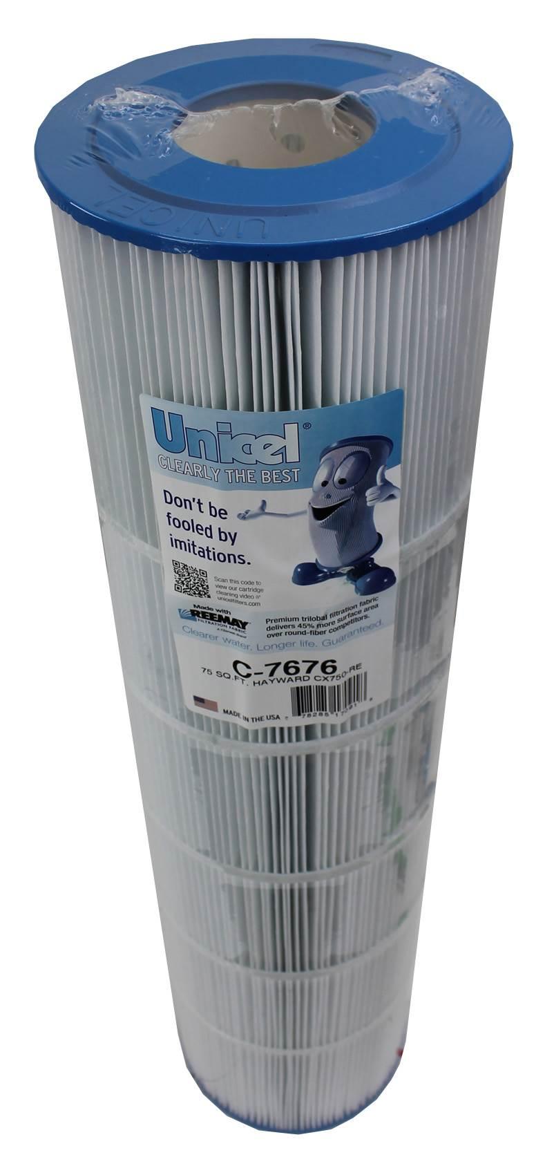 4) new unicel c-7676 hayward replacement swimming pool filters fc-1250 pa75 c750