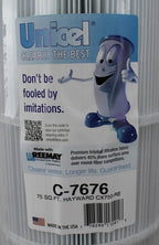 4) new unicel c-7676 hayward replacement swimming pool filters fc-1250 pa75 c750
