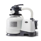 intex 2800 gph above ground pool sand filter pump with automatic timer(open box)
