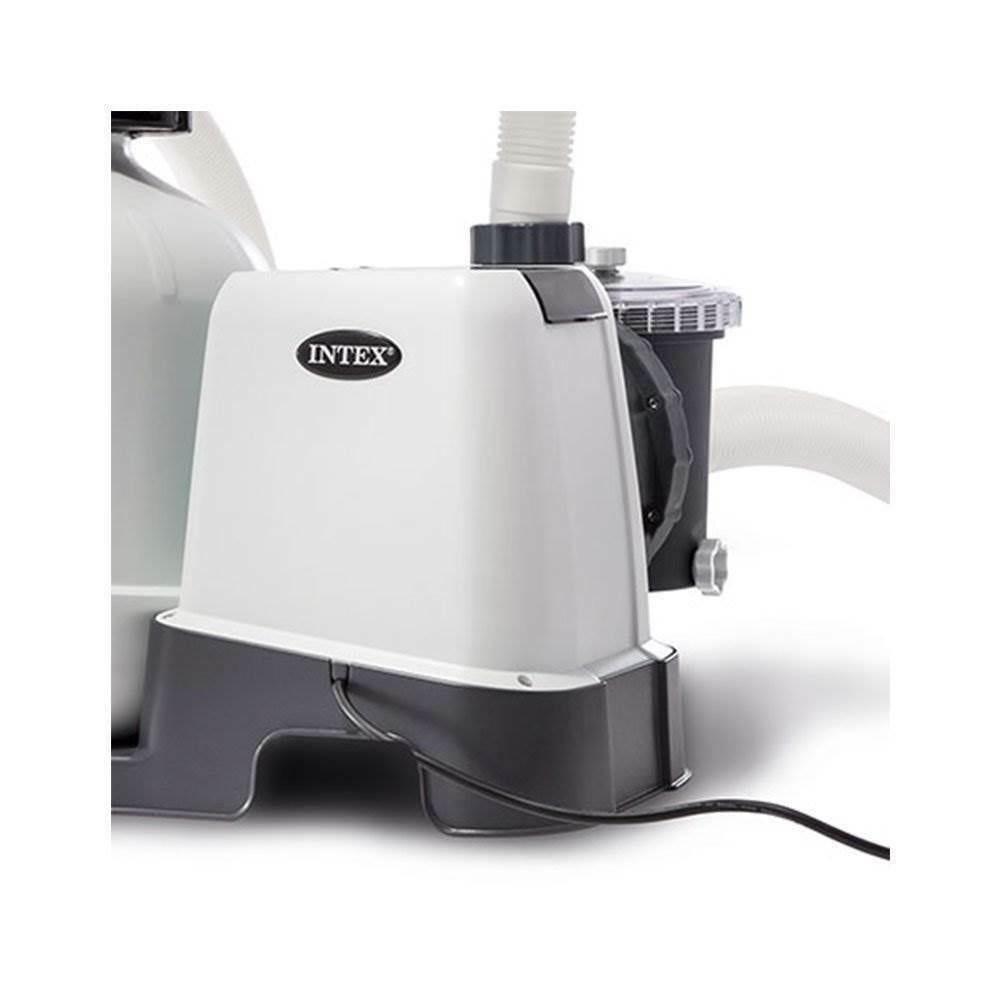 intex 2800 gph above ground pool sand filter pump with automatic timer(open box)