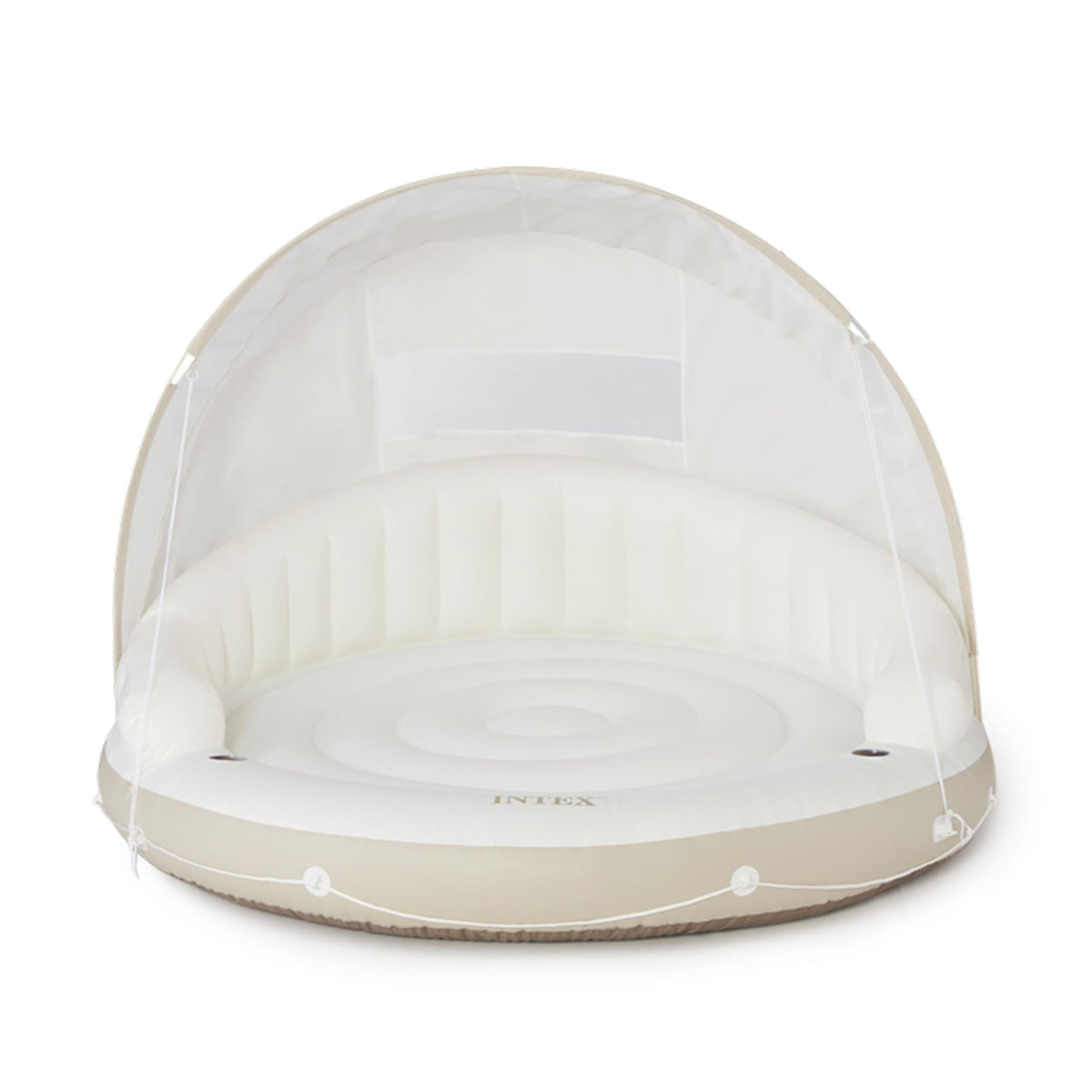 Inflatable Canopy Island Float Lounge, 78.5" x 59"