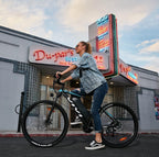 VIVI E-Bike 27.5 Inch Electric Mountain Bike with 350W Motor| 21 Speed Electric Bike| Dual Disc Brakes| Removable 10.4Ah Battery E-MTB Electric Bicycle for Adults