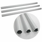pool cover reel solar roller stainless steel in ground pool 21' ft tube wide set