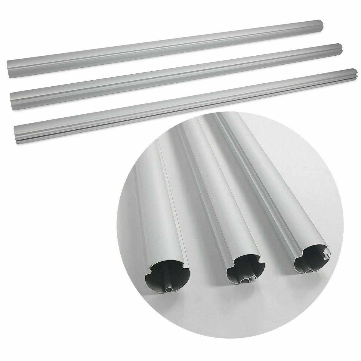 pool cover reel solar roller stainless steel in ground pool 21' ft tube wide set
