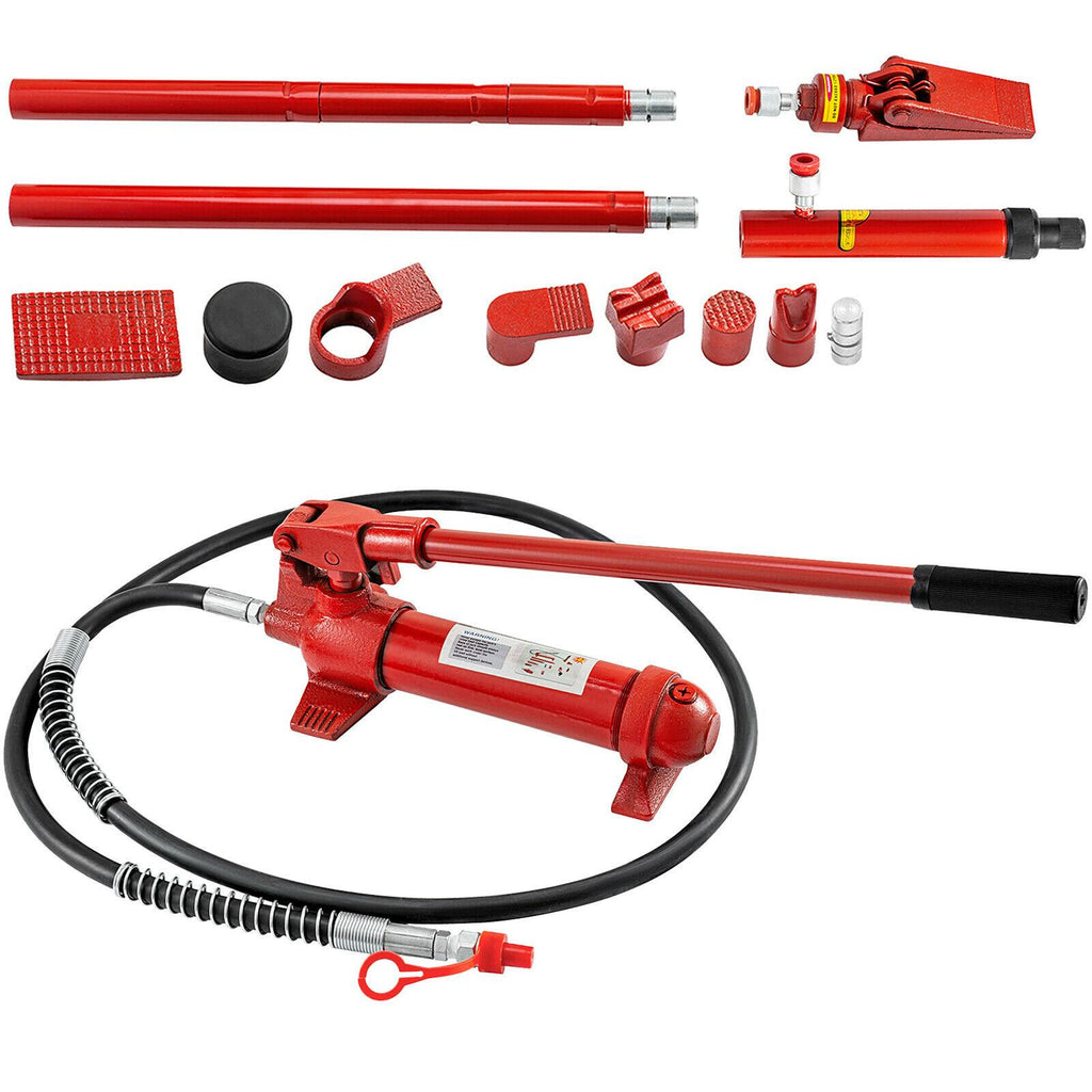 6 Ton Porta Power Hydraulic Jack Body Frame Repair Kit 5" Stroke Lift Ram