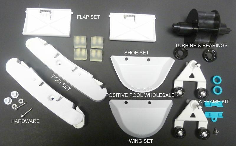 hayward navigator, ultra, and pool vac pool cleaner part kit