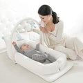 SUNVENO Portable Baby Bed Infant Lounger - Carrier, Crib, Playpen, Changing Station, Bassinet for Babies 0-24 Months -