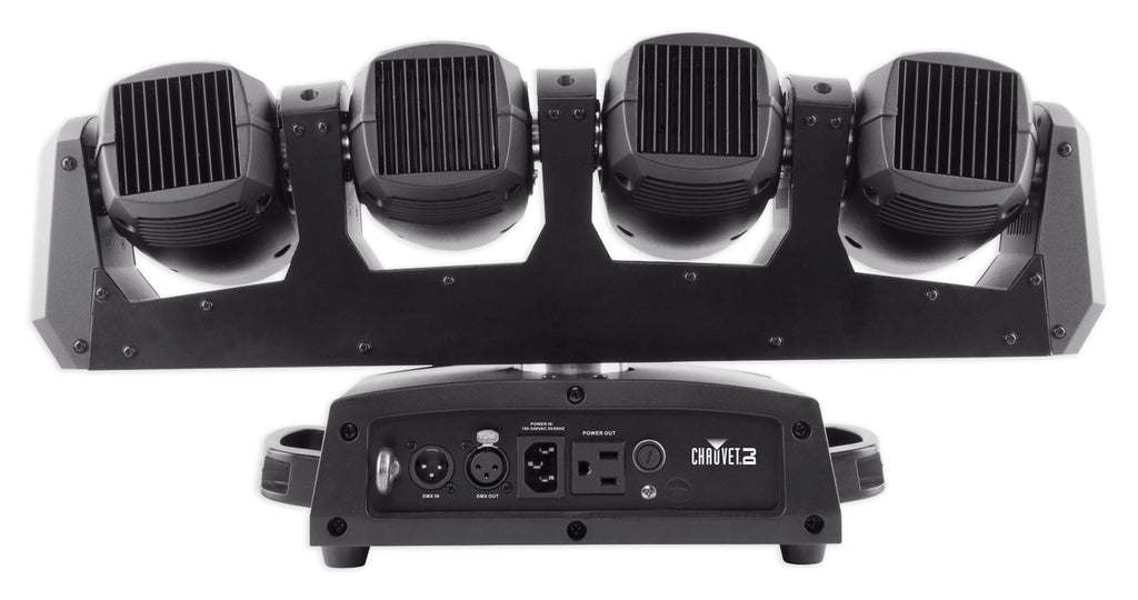 Chauvet Intimidator Wave 360 IRC (4) Moving Rotating Heads+LED Fogger+Controller