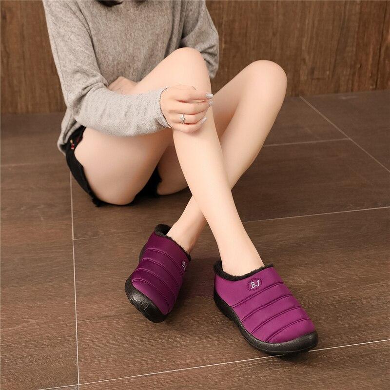 Women Home Light-heeled Cotton Slippers