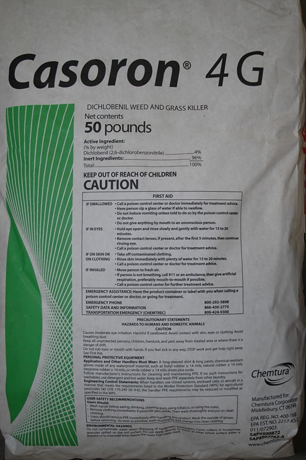 casoron 4g (50 pound bag) mulch bed weed inhibitor