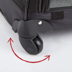 Sherpa on Wheels Pet Carrier, Black