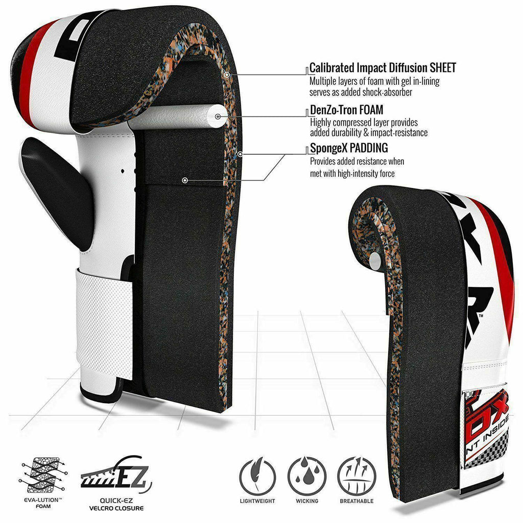 RDX Punching Bag for Boxing Training, 5ft 4ft Filled Heavy Bag Set with Punching Gloves, Chain, Ceiling Hook, 13pc for Grappling, MMA, Kickboxing, Muay Thai, Karate, BJJ,Taekwondo
