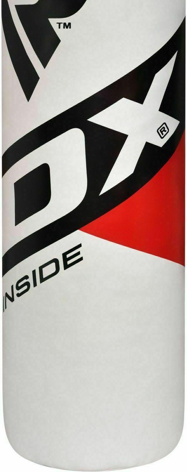 RDX Punching Bag for Boxing Training, 5ft 4ft Filled Heavy Bag Set with Punching Gloves, Chain, Ceiling Hook, 13pc for Grappling, MMA, Kickboxing, Muay Thai, Karate, BJJ,Taekwondo
