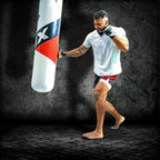 RDX Punching Bag for Boxing Training, 5ft 4ft Filled Heavy Bag Set with Punching Gloves, Chain, Ceiling Hook, 13pc for Grappling, MMA, Kickboxing, Muay Thai, Karate, BJJ,Taekwondo