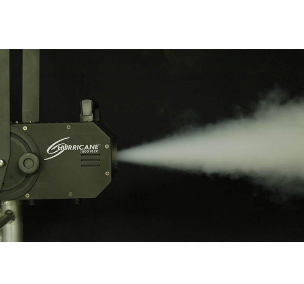 Chauvet FLEX DMX Fog Machine w/ Timer Remote &amp; Fog Fluid, 1 Gallon