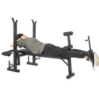 Zerone Multifunctional Household Fitness Adjustable Weightlifting Bench Exercise Equipment,Adjustable Weightlifting Bench