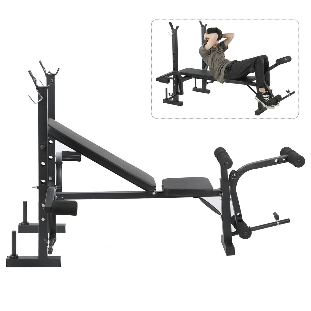 Dilwe Multifunctional Household Fitness Adjustable Weightlifting Bench Exercise Equipment,Fitness Equipment,Fitness Weight Bench