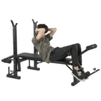Dilwe Multifunctional Household Fitness Adjustable Weightlifting Bench Exercise Equipment,Fitness Equipment,Fitness Weight Bench
