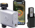 61015 Garden Box Drip Watering B-hyve Smart Hose Faucet Timer and Wi-Fi Hub Sprinkler Kit, Gray