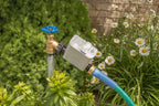 61015 Garden Box Drip Watering B-hyve Smart Hose Faucet Timer and Wi-Fi Hub Sprinkler Kit, Gray