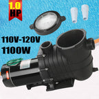 110-120v swimming pool portable pump motor w/ filter above ground 1.0hp inground