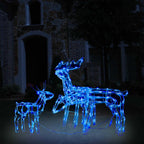 Eccomum 3 Piece Christmas Light Display Reindeers 229 LEDs