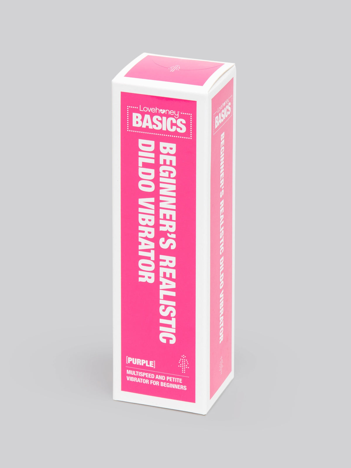 BASICS Beginners Realistic Dildo Vibrator 5 Inch, Purple