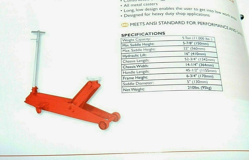 Repair kit for 5 Ton Floor jack -Made in Japan- All brands  - repair kit