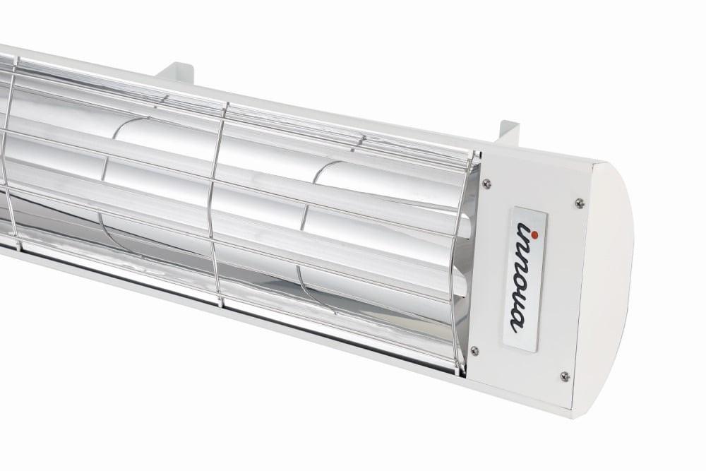 Innova-5000 watt electric infrared dual element heater 277 Stainless Steel 208 Volt-Outdoor Wall Mount Electric Heater-EF50277S4