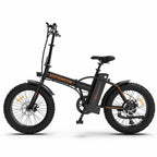 Simday AOSTIRMOTOR Folding Electric Bicycle 500W Motor 20" Fat Tire With 36V/13Ah L