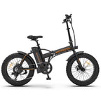 Simday AOSTIRMOTOR Folding Electric Bicycle 500W Motor 20" Fat Tire With 36V/13Ah L