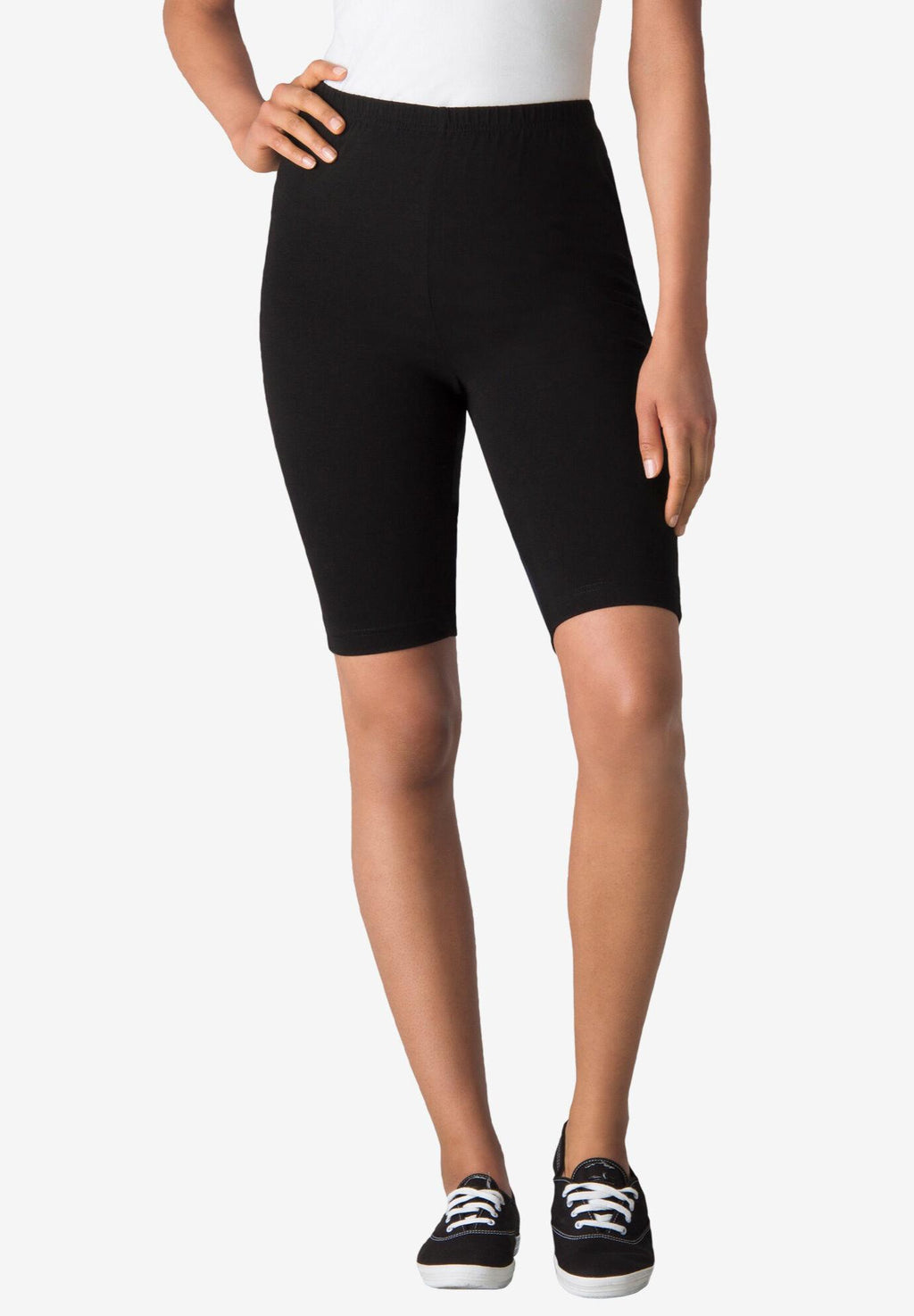 stretch cotton bike short