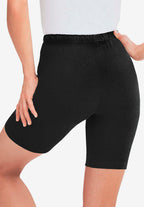stretch cotton bike short